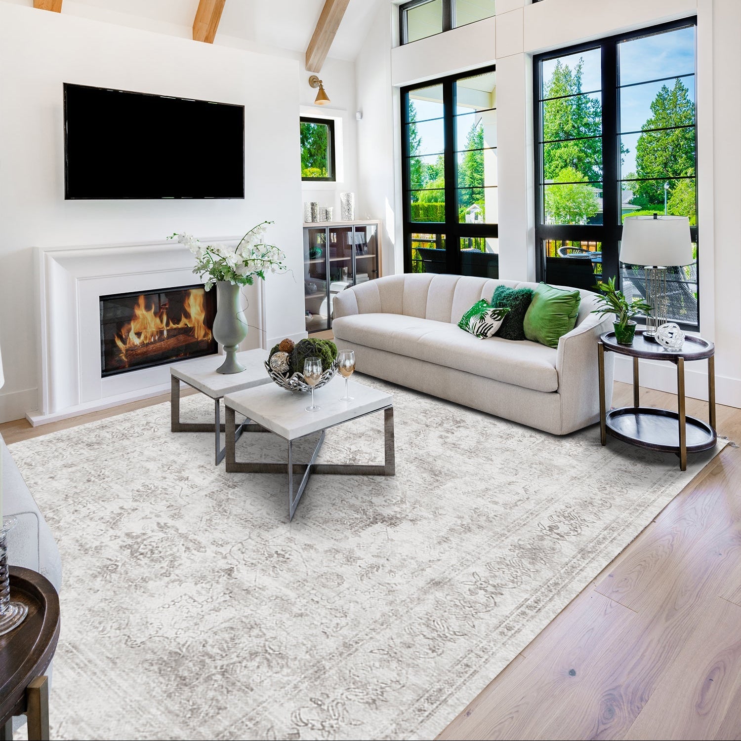 Vintage Soho Grau Teppich