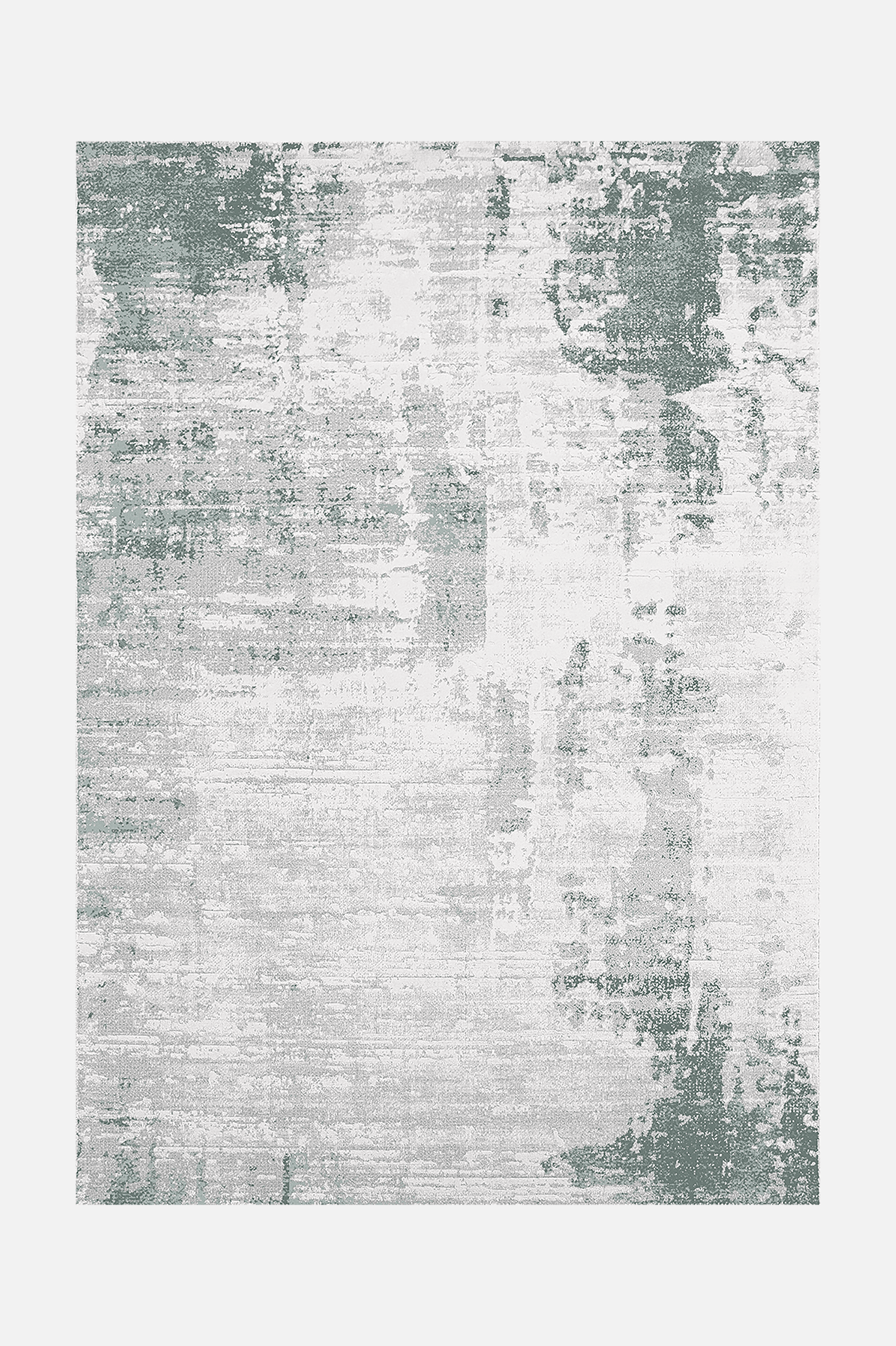 Amalia Grün teppich waschbar- PATOUL