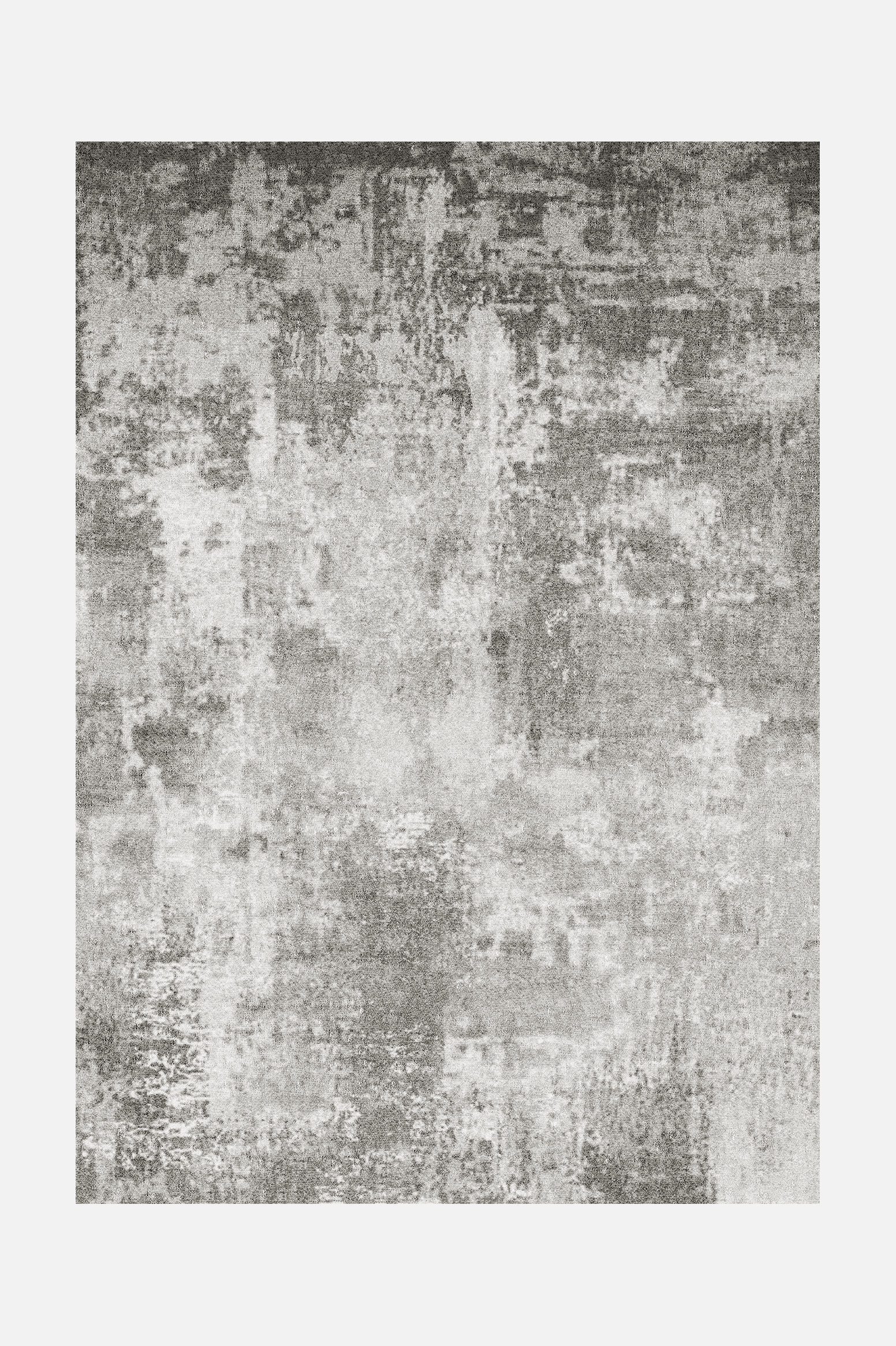 Havan Grau Waschbarer Teppich